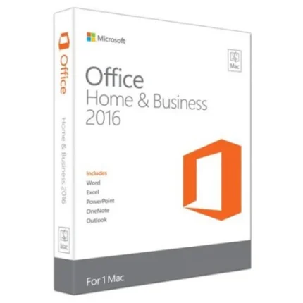 Microsoft Office 2016 Home and Business MAC BIND